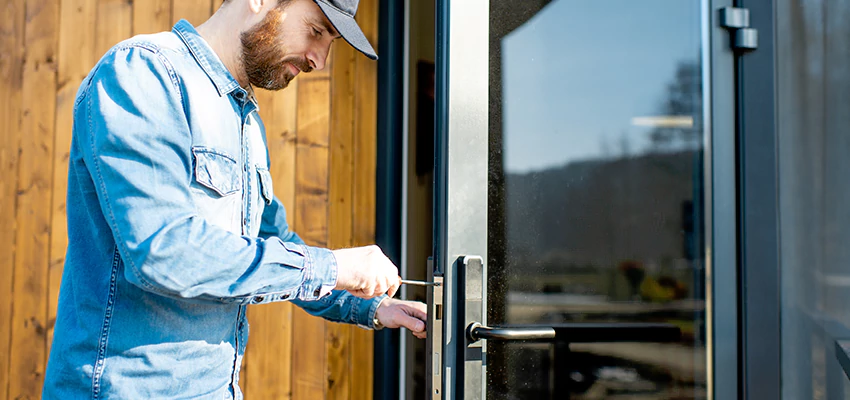 Frameless Glass Storefront Door Locks Replacement in San Marcos, CA